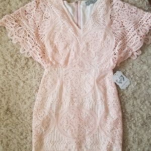 Pale pink dress